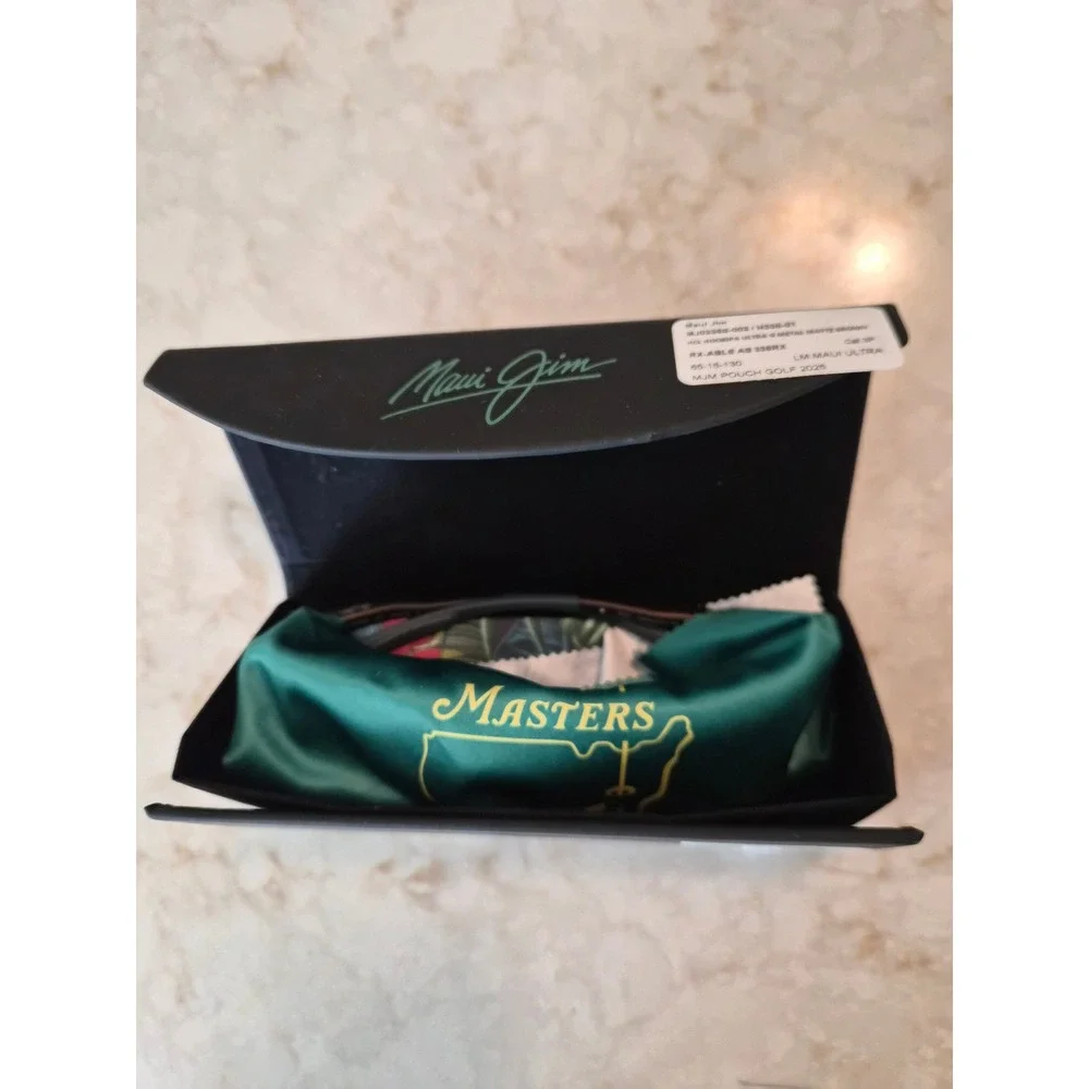 Maui Jim Ho'okipa Ultra G MU Sunglasses Matte Brn HCL Bronze Masters MJ0336S-002